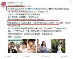 双宋离婚韩网爆料视频,真相与争议交织  第1张